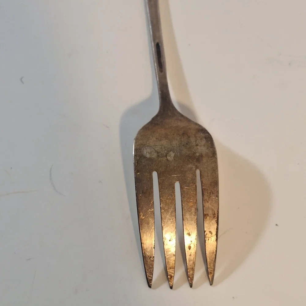Vintage Tudor Plate Oneida Community Serving Fork